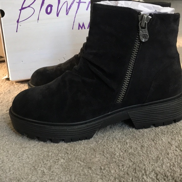 Blowfish Malibu urban platform ankle boots - Picture 3 of 5